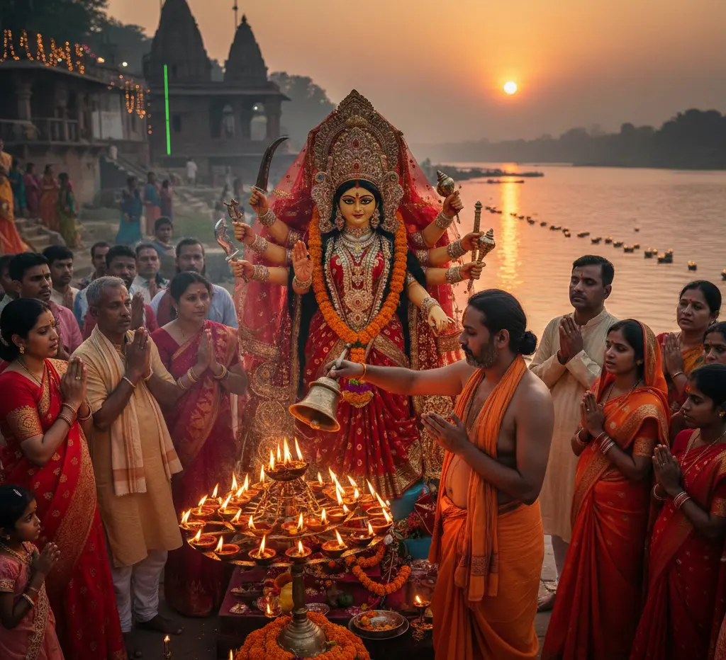 Durga Aarti - दुर्गा आरती जय अम्बे गौरी