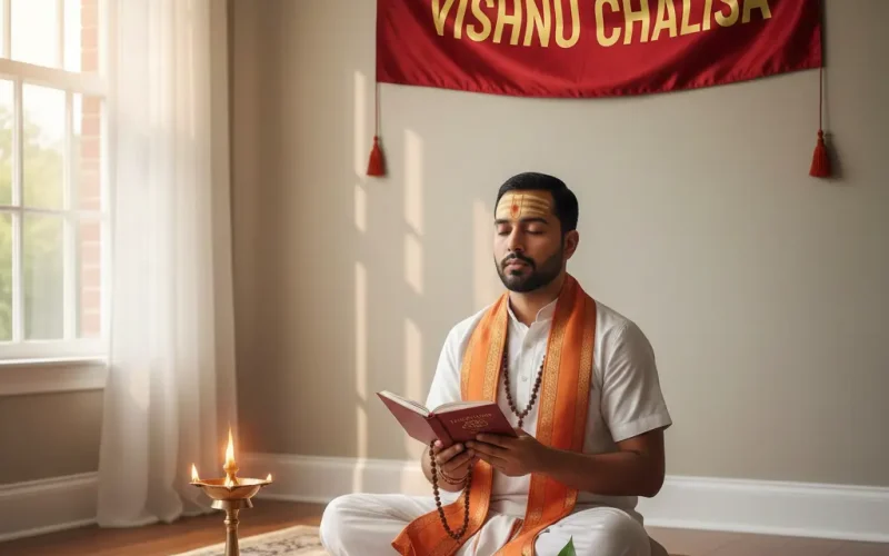 श्री विष्णु चालीसा - Complete Vishnu Chalisa Lyrics