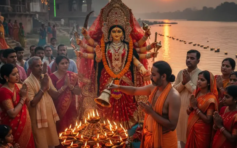 Durga Aarti - दुर्गा आरती जय अम्बे गौरी