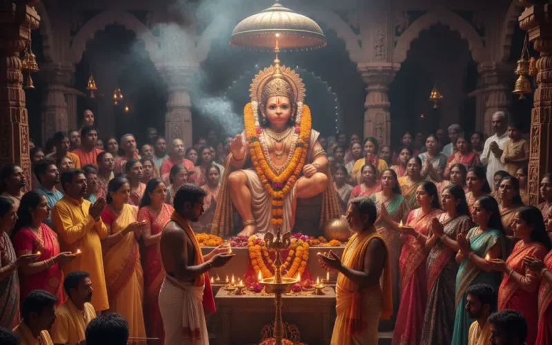 Hanuman Aarti - हनुमान जी की आरती | आरती कीजै हनुमान लला की